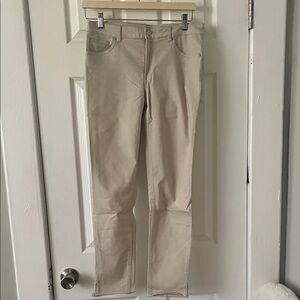 H&M Women's Tan Straight Leg Jeans